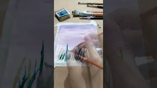 Painting for peace🩷 easy and simple painting idea painting watercolor gouachepainting acrylic [upl. by Waylon]