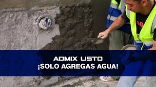 Repello de paredes  ADMIX LISTO ¡Solo agrega AGUA [upl. by Eilatam]