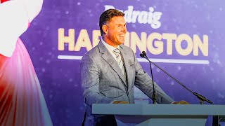 Pádraig Harrington World Golf Hall of Fame Induction Ceremony amp Acceptance Speech [upl. by Metabel]