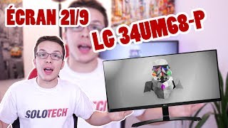 JE ME SUIS ACHETÉ UN ÉCRAN 219 LG À 500€  LG 34UM68P  SETUP [upl. by Eenar]