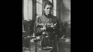 Today is birth of marie curie  subscribe [upl. by Dov]