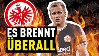 Eintracht Frankfurt im freien Fall Das sind die größten Baustellen  Bundesliga News [upl. by Eiveneg]