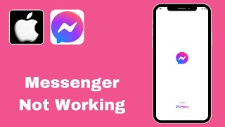 How to Fix Messenger Not Working On iPhone [upl. by Dnanidref]