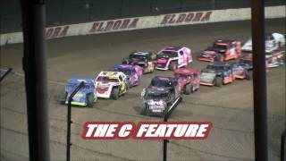 2016 Eldora Fall Nationals MODIFIEDS SATURDAY ACTION [upl. by Ertnom]