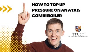 How do you top up the pressure on an ATAG Combi boiler [upl. by Vaclav]