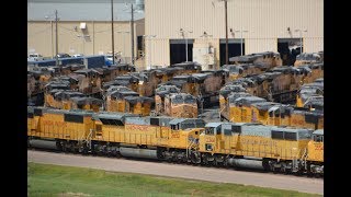 Union Pacifics Bailey Yard North Platte Nebraska [upl. by Neemsay]