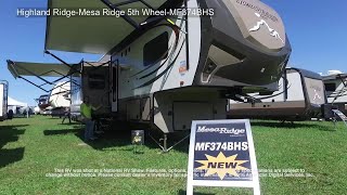 2017 Highland Ridge Mesa Ridge 5th MF374BHS [upl. by Haisoj]