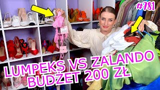 LUMPEKS VS ZALANDO  WYDAŁAM 200 ZŁ NA ZAKUPY Z ZALANDO I 200 ZŁ W LUMPEKSIE🛍️ WARTO  781 [upl. by Janene]