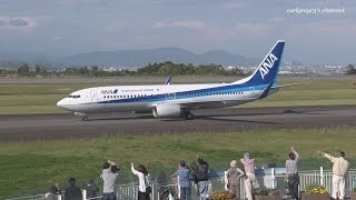 静岡空港 All Nippon Airways ANA Boeing 737800 JA71AN 2016429 [upl. by Daly]