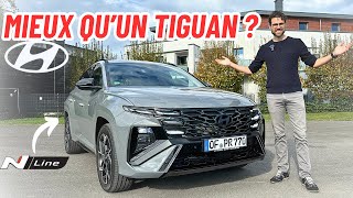 Essai du Hyundai Tucson NLine 2024 restylé [upl. by Collis]