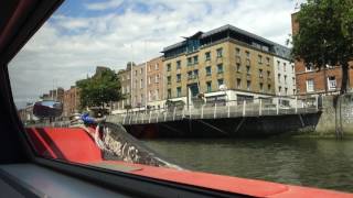 River Liffey Boat Tour part 1 of 5 [upl. by Fokos]