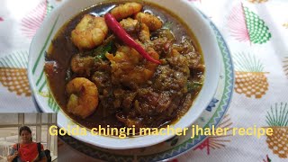 golda chingri macher recipe [upl. by Airamana]