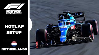 F1 2021 Zandvoort Hotlap  Setup 1085 [upl. by Esirec153]