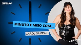 Carol Sampaio fala sobre a maior saia justa que passou como promoter da área vip do Rock in Rio [upl. by Kunkle220]