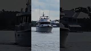 Big Boat at the Venice Florida Inlet BigBoat VeniceInlet InletBoating [upl. by Anekam]