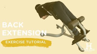 How to Do Back Extensions [upl. by Nediarb]