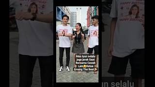 Tetap jaga jarak Yo masfauzana masiyun sobatngarit shortvideo [upl. by Phenica902]