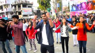 Flash mob  NIT Uttarakhand  Cliffesto 2017  Mime act [upl. by Ayeki]