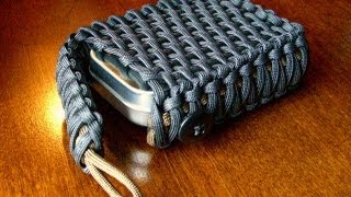 Survival TinPlaying Card Paracord Pouch [upl. by Yllib478]