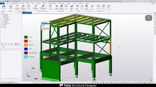 Tekla Structural Designer in 5 Minutes [upl. by Harriman]