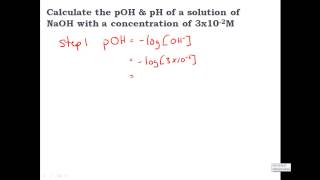 Calculating pH amp pOH H OH Acids amp Bases CLEAR amp SIMPLE [upl. by Burkitt]