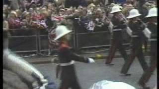 FALKLANDS CONFLICT  12th OCTOBER 1982  CITY OF LONDON SALUTES THE TASK FORCE [upl. by Messere]