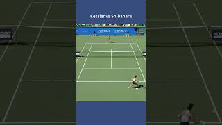 2024 Osaka Open R1 Kessler vs Shibahara 64 61 tennis wta highlights [upl. by Washko]