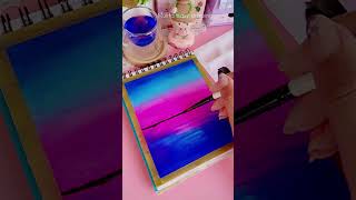 Water color painting shorts art painting youtubeshorts [upl. by Lemaj114]