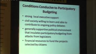 Participatory Budgeting in Brazil [upl. by Aisad]