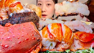 ASMR Giant Spiny Lobster 3kg【Mukbang Eating Sounds】【English subtitles】 [upl. by Riay]