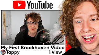 Reacting To My FIRST Ever Brookhaven RP Video [upl. by Jacobsen]