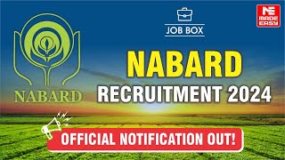 NABARD Recruitment 2024  Salary Syllabus Exam Pattern amp Eligibility  MADE EASY [upl. by Featherstone43]