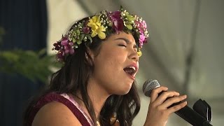 Aulii Cravalho performs How Far Ill Go [upl. by Euqinitram]