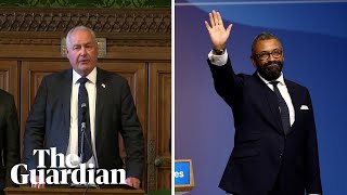 Moment James Cleverly was eliminated from Tory leadership race [upl. by Rehpotsrhc487]