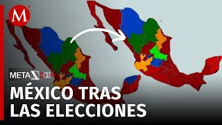 Nuevo mapa político tras elecciones de 2024 ¿Cómo se redistribuyó el poder [upl. by Phyllis]