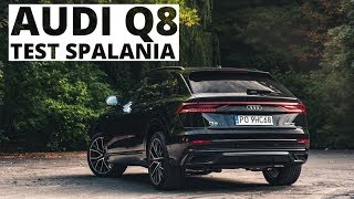 Audi Q8 50 TDI 286 KM AT  pomiar zużycia paliwa [upl. by Mialliw163]