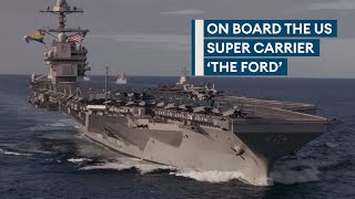 USS Gerald R Ford Life on board the worlds biggest warship [upl. by Graubert850]