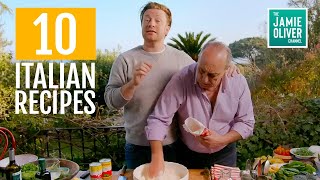 10 Italian Recipes By Jamie Oliver [upl. by Coltson]