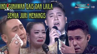 Semua juri menangis gunawan bangkit dengan lagu qais dan lailanya da asia 6 2023 [upl. by Epuladaug609]