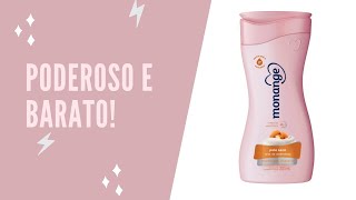 Creme Hidratante Corporal Monange Leite de Amêndoas para pele seca Resenha [upl. by Joliet540]