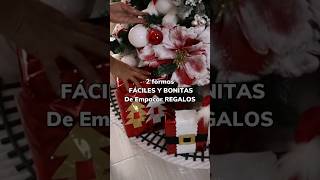 MIRA 2 FORMAS HERMOSÍSIMAS DE EMPACAR 🎁 REGALOS trending [upl. by Anegal]