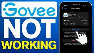 How To Fix GOVEE Home App Not Working 2024 [upl. by Renaxela228]