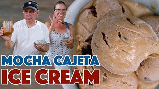 Mocha Cajeta Ice Cream Recipe [upl. by Llerdnod]