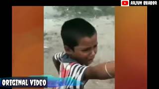 Gali Kaise De Raha Hai Tu Original Video And Copy Video  Comedy videos  instagramArjunbhabor20 [upl. by Namhar792]