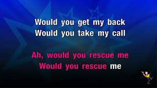 Rescue Me  OneRepublic KARAOKE [upl. by Narcissus]