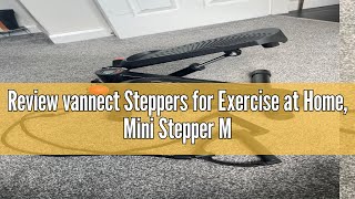 Review vannect Steppers for Exercise at Home Mini Stepper Machine with Super Quiet AirPowered Sta [upl. by Lounge]