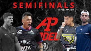 A1 PADEL SANTANDER SEVILLA MASTER 2024 SEMIFINALS  L  AGUIRREG ALFONSO VS M ABUD A ALLEMANDI [upl. by Elylrac]