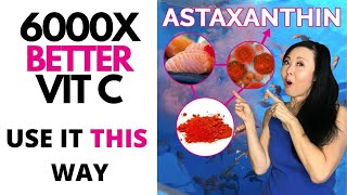 Astaxanthin KING OF ANTIOXIDANTS 6000x better than Vitamin C goseechristyvitaminc [upl. by Aznerol]