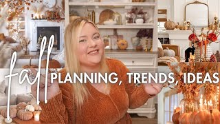 🍂LET’S TALK FALL DECOR IDEAS 2024 FALL DECOR PLANNING  FALL 2024 TRENDS amp IDEAS [upl. by Cyrille]