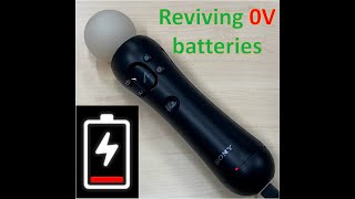 Reviving a dead battery for PS3PS4 move motion controllers [upl. by Ennyletak362]